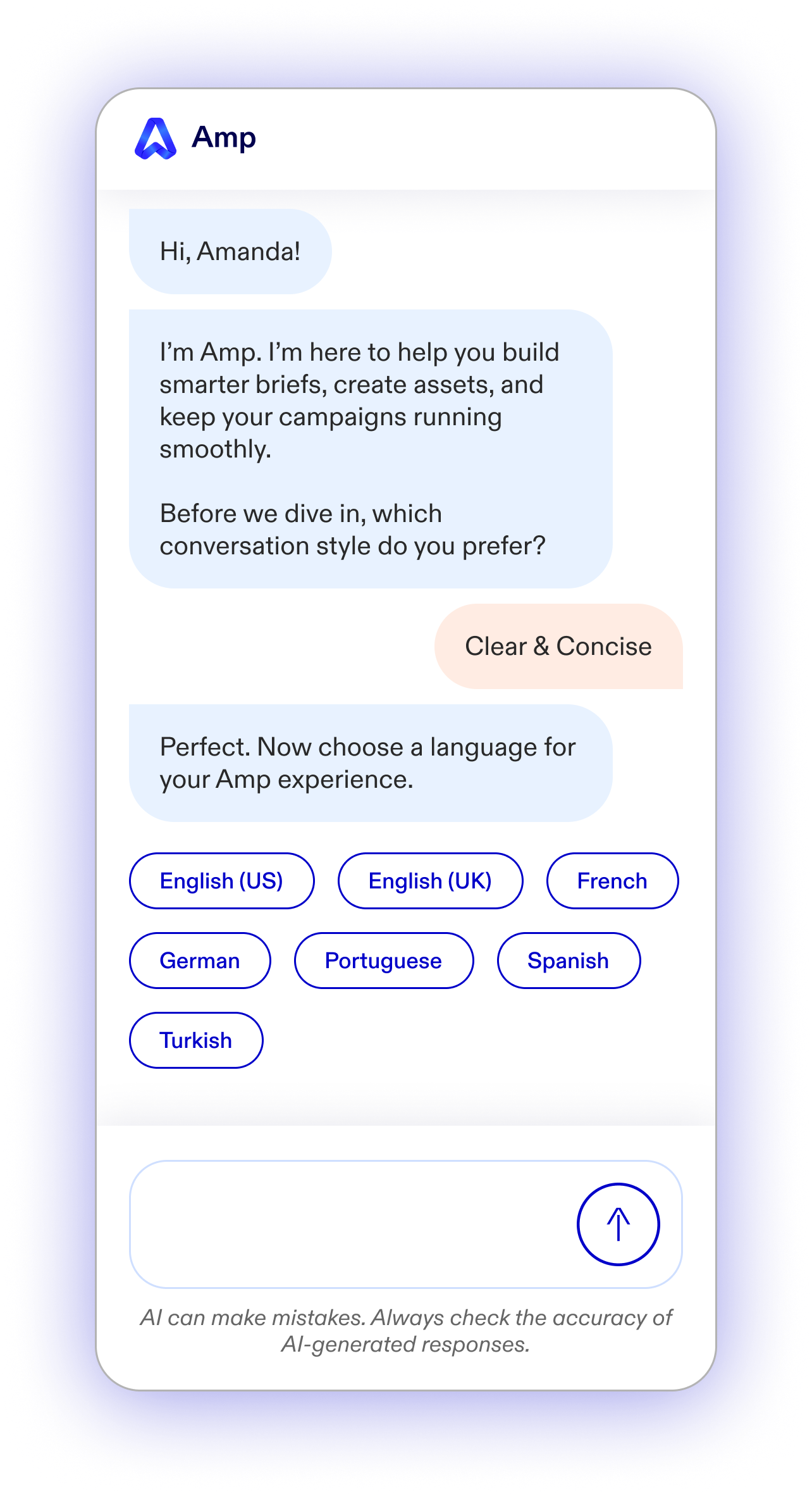 AMP AI Chat